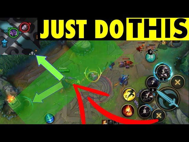 12 TIPS - How to MOVE & Where to POSITION in lane | Wild rift