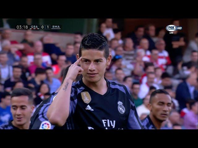 James Rodriguez vs Granada Away HD (06/05/2017) by JamesrR10™