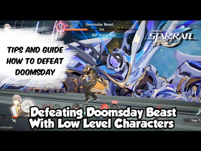 How to defeat Doomsday Beast Honkai Star Rail | Lingering Shadows Hokai Star Rail Doomsday Beast