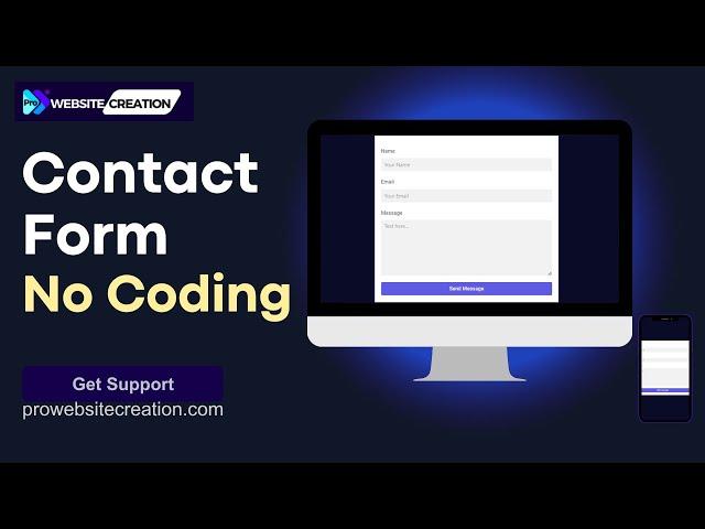 How to Create a Contact Form Without Coding in a WordPress Website | Step-by-Step |