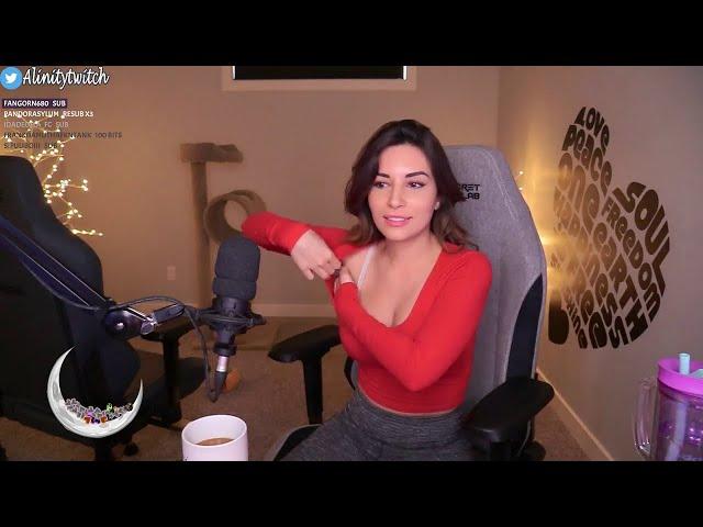 Alinity Hottest Just Chatting Moments | Thicc Twitch Streamer