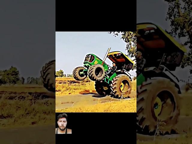 John Deere vs Swaraj stunt video | tractor | tractor video | Nishu jaiswal #shorts #youtube