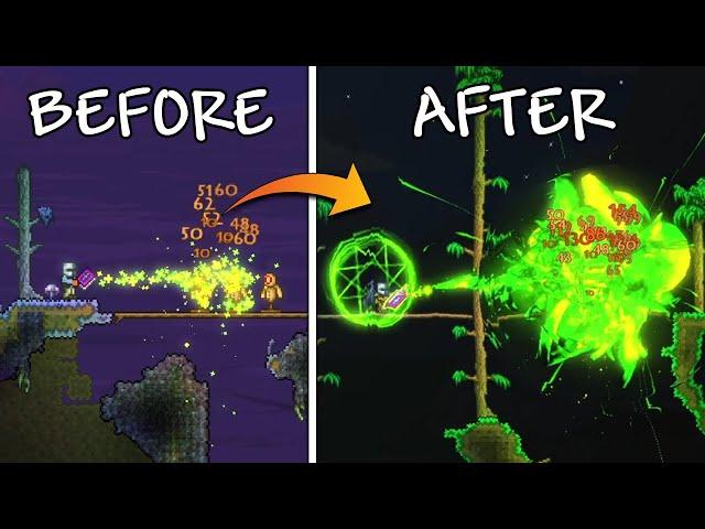 This mod UPGRADES your Terraria Weapons…