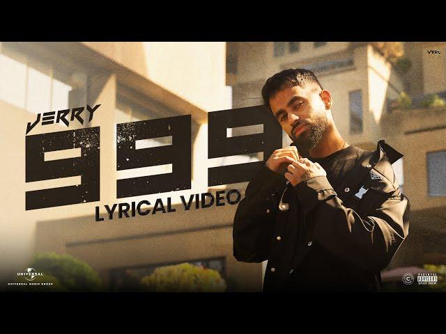 999 : Jerry (Lyrical Video) | VYRL Punjabi