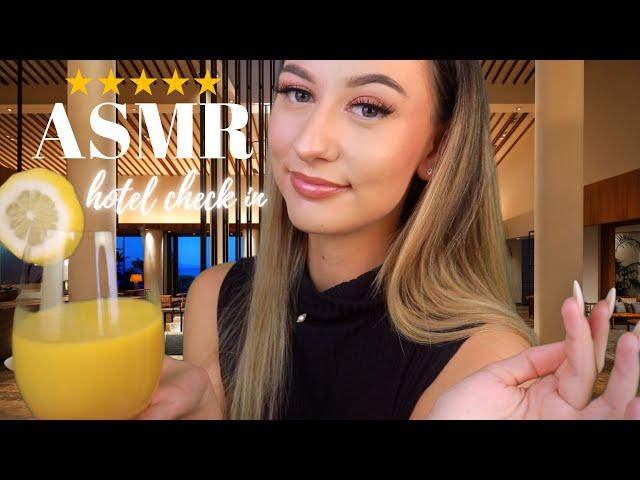 ASMR Luxury Hotel Check In Roleplay  (Soft Spoken)