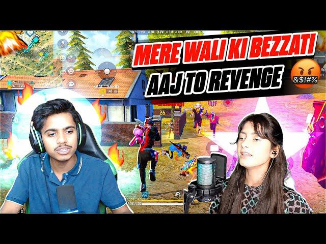 CUTE GIRL KO GAMEPLAY DIKHA KE SHOK KR DIYA || FREE FIRE FULL MAP GAMEPLAY 