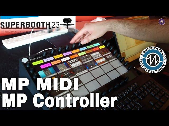 Superbooth 2023: MP MIDI - MP Controller - 127 Encoders for Precise Software Control