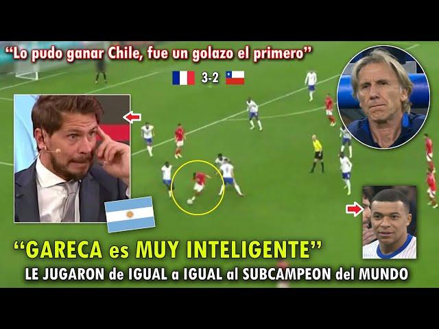 IMPRESIONADOS! PERIODISTAS ARGENTINOS REACCIONARON ASI a CHILE VS FRANCIA 3-2 HOY