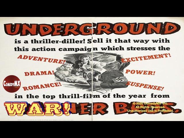 Underground (1941) | Full Movie | Jeffrey Lynn | Philip Dorn | Kaaren Verne | Vincent Sherman