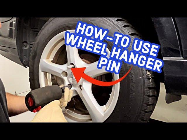 How To Use Mercedes Wheel Mounting Hanger Pin