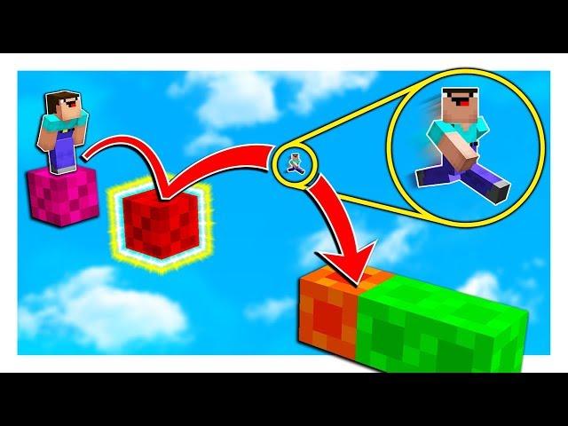 WE SHRUNK MINECRAFT! (Shrink Ray Parkour)