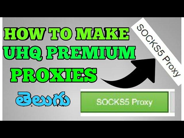 How to get premium UHQ Proxies using ip vanish..
