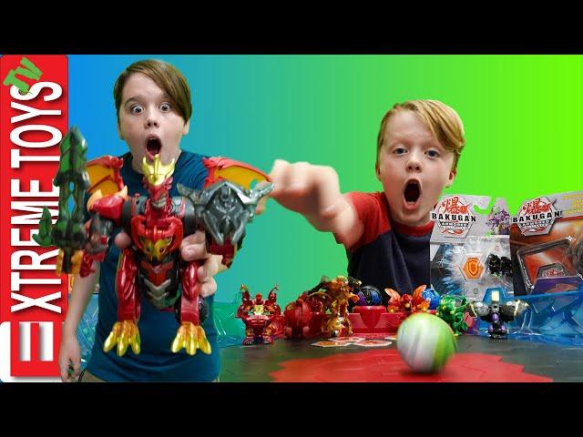 Ethan VS Cole Epic Bakugan Brawl! Training for Bakugan Secret Battle League!