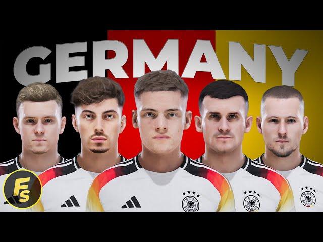 Germany Facepack EURO 2024 - PES 2021 & FL24