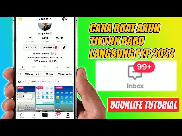 Cara Buat Akun Tiktok Baru Langsung FYP 2024