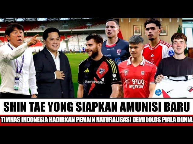 BIKIN ASIA KETAR KETIR!!DAFTAR PEMAIN NATURALISASI SHIN TAE YONG DI QUALIFIKASI PIALA DUNIA...