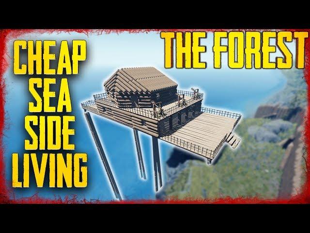 HOW TO BUILD A CLIFF SIDE BASE | The Forest