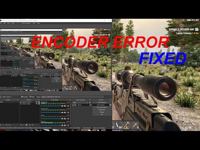 HOW TO FIX....OBS LAG AND STUTTER...ENCODER OVERLOAD ERROR