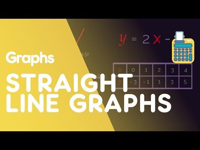 Plot Straight Line Graphs | Graphs | Maths | FuseSchool