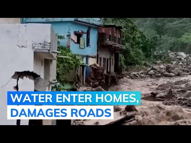 Heavy Downpour Causes Flood-Like Situation In Uttarakhand's Haldwani