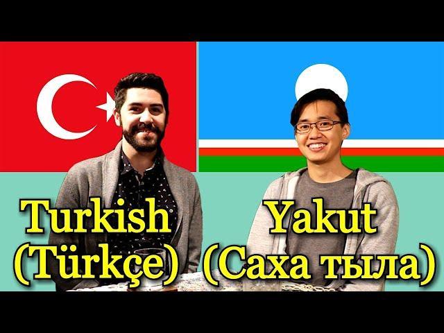 Similarities Between Turkish and Yakut (Siberian Turkic language)