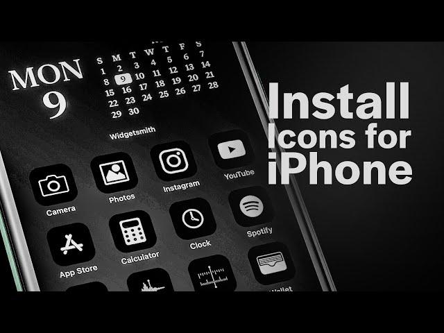 How To Install Icons for ios 14 | Minimalist Icon Install Guide