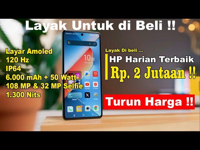 7 HP Harga 2 Jutaan Terbaik!! Layak Dibeli Awal Tahun 2025