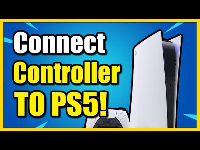 How to Connect PS4 Controller to your PS5 Console (Easy Tutorial)