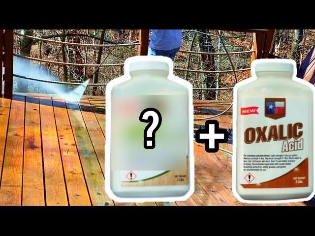 How to Properly Clean a Deck (WITHOUT BLEACH)