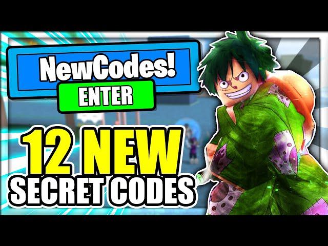 ALL *12* NEW SECRET OP CODES! King Piece Roblox