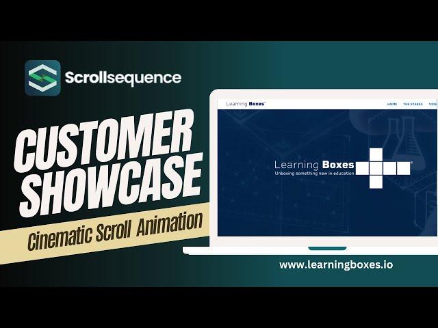 Scrollsequence Customer showcase: Learning Boxes