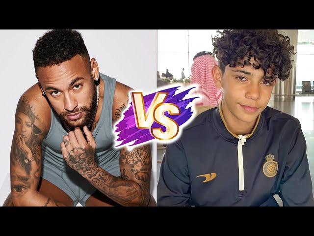 Cristiano Ronaldo Jr VS Neymar Natural Transformation  2024 | From 0 To Now