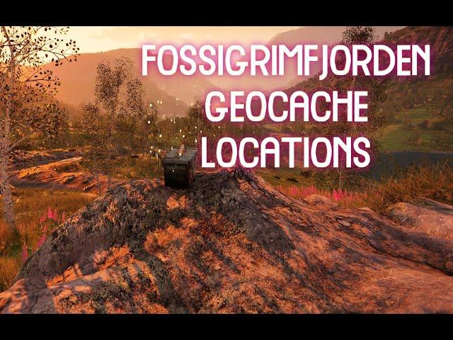 Updated Fossigrimfjorden GeoCache Locations