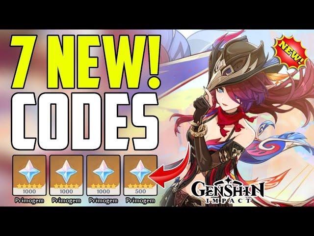 GENSHIN IMPACT REDEEM CODES 2024 - GENSHIN IMPACT CODES 2024 - GENSHIN CODES