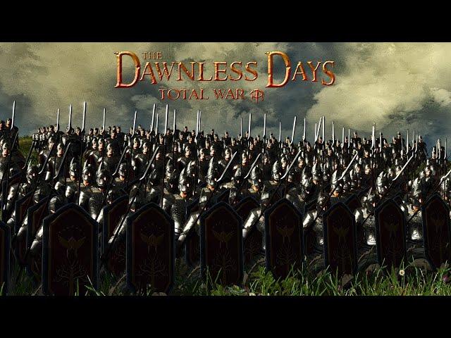 THE DEFENSE OF ARNOR! The Dawnless Days Total War - Sub-mod showcase!