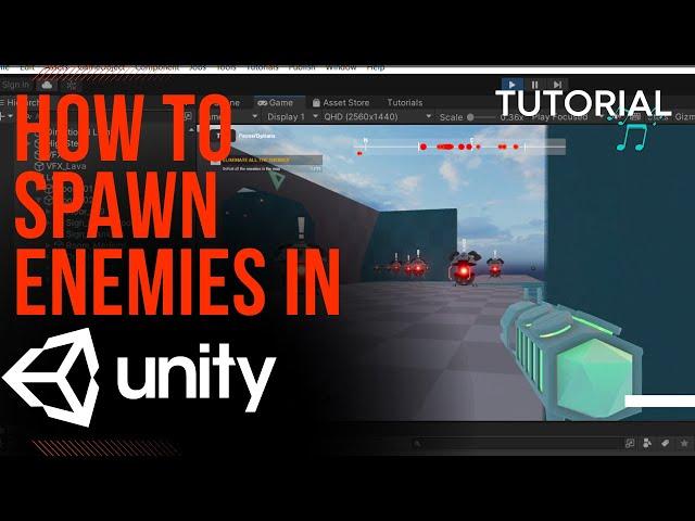 How to randomly spawn enemies in unity | unity tutorial | unity 3d | unity engine