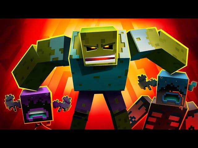 WARDEN vs MUTANT ZOMBIE!!! - EPIC FIGHT | Cody and Seth (Minecraft Animation)