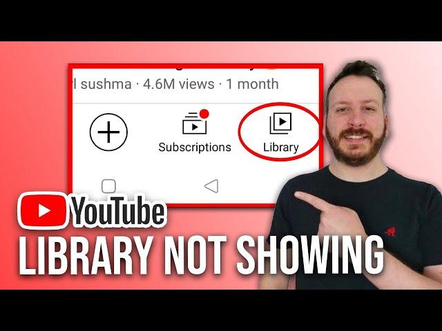 How To Fix Youtube Library Option Not Showing (Simple)