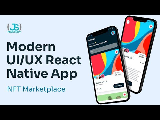 Build and Deploy Your First Modern React Native App | NFT Marketplace Course - Extremely Easy!