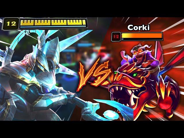 Steamrolling Corki Midlane with my E max Nasus tech! | Carnarius | League of Legends