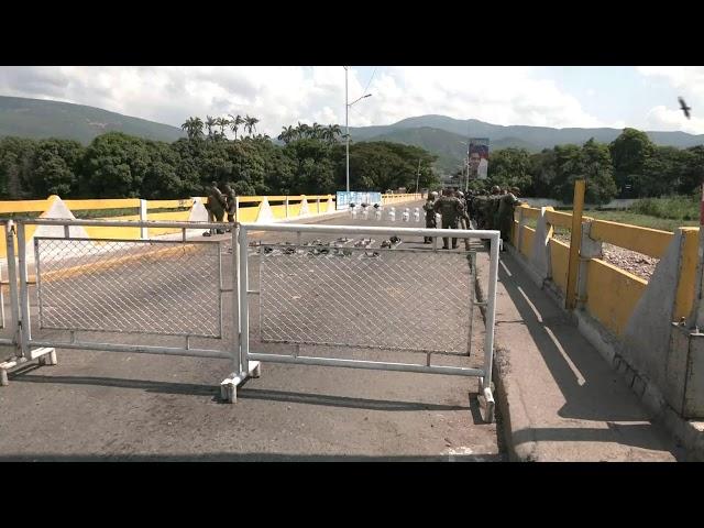 LIVE: Venezuela-Colombia border as Nicolas Maduro is sworn in as president for a third term