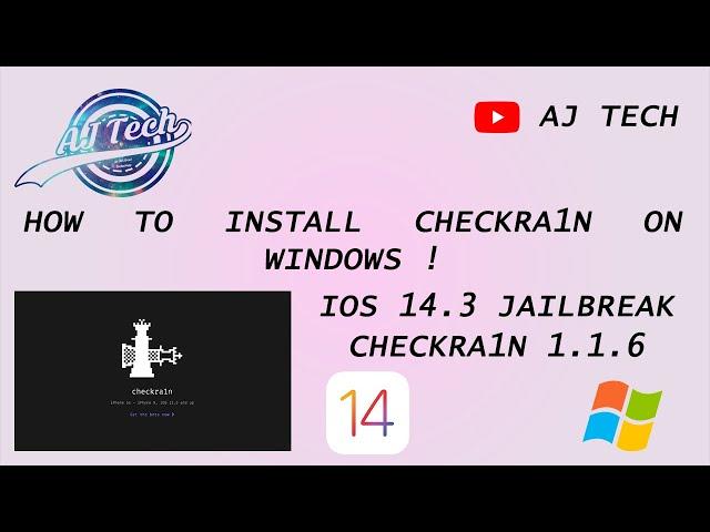 How To install Checkra1n On Windows(Updated Version) IOS 14.3 & Jailbreak iPhone 2021