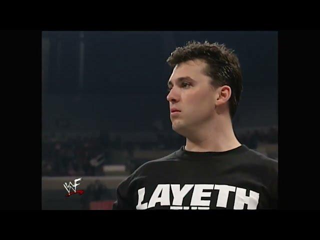 Shane McMahon vs The Rock. WWE Monday Night RAW. April 3, 2000.