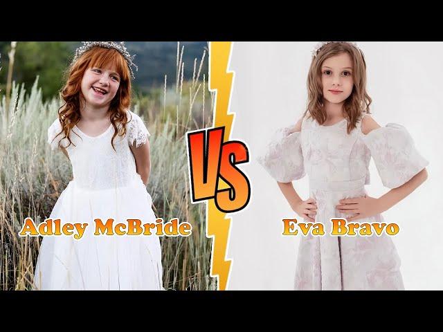 Adley McBride (A for Adley) VS Eva Bravo Transformation 2024  From Baby To Now