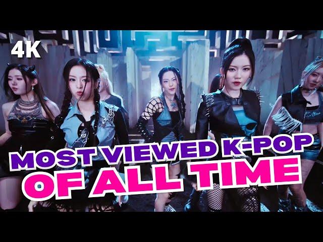 (TOP 200) MOST VIEWED K-POP SONGS OF ALL TIME (AUGUST 2024)