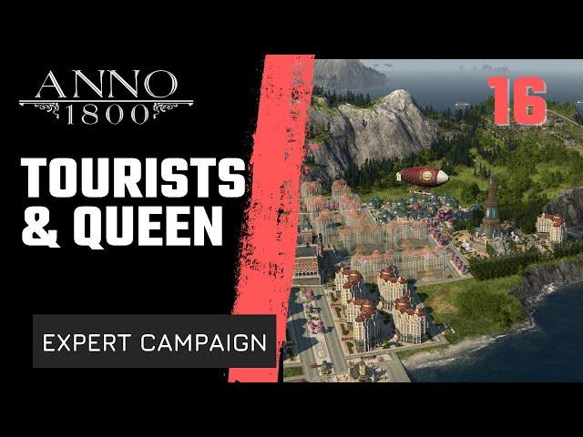 Anno 1800 Expert Campaign! ZOO & IRON TOWER full of TOURISTS and SHARK ATTACK IN DOCKLAND! 2023