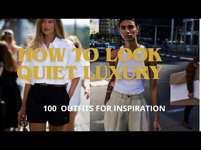 HUGE QUIET LUXURY GUIDE/ HOW TO LOOK QUIET LUXURY#oldmoney #quietluxury#influencer#influencer #style