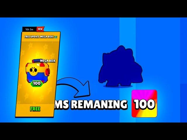 100 Free Mega Box  - Brawl Stars