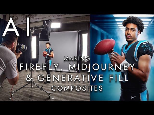 Using AI to Make Composites : Firefly, MidJourney & Generative Fill in Photoshop Beta