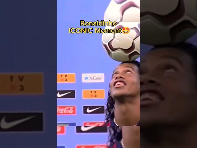 Ronaldinho Legendary Moment#shorts #football #freestylefootball #viral #trending